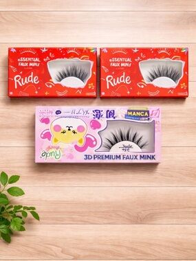 RUDE Cosmetics 3D Eyelashes - Bundle